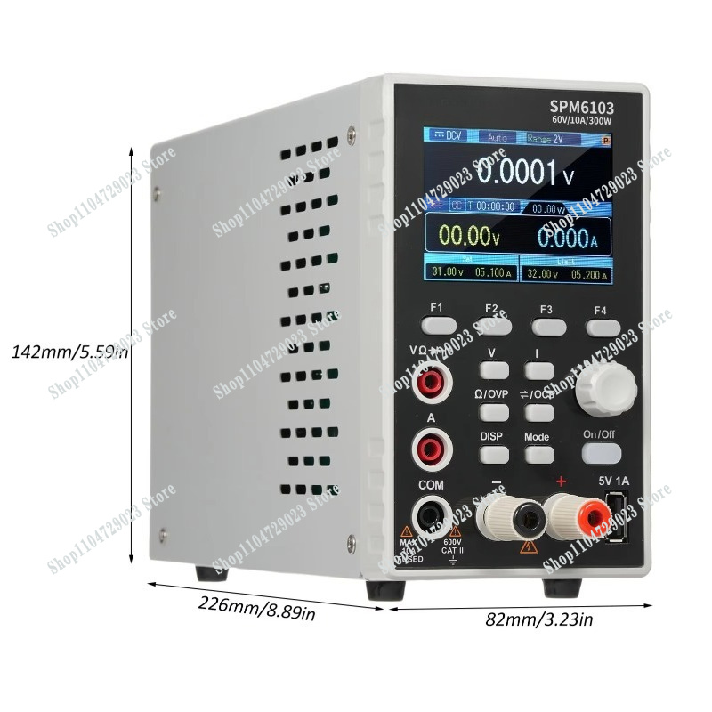 SPM6103 Programmable Laborator - đánh giá và giá Programmable Dc Power Supply 60V 10A